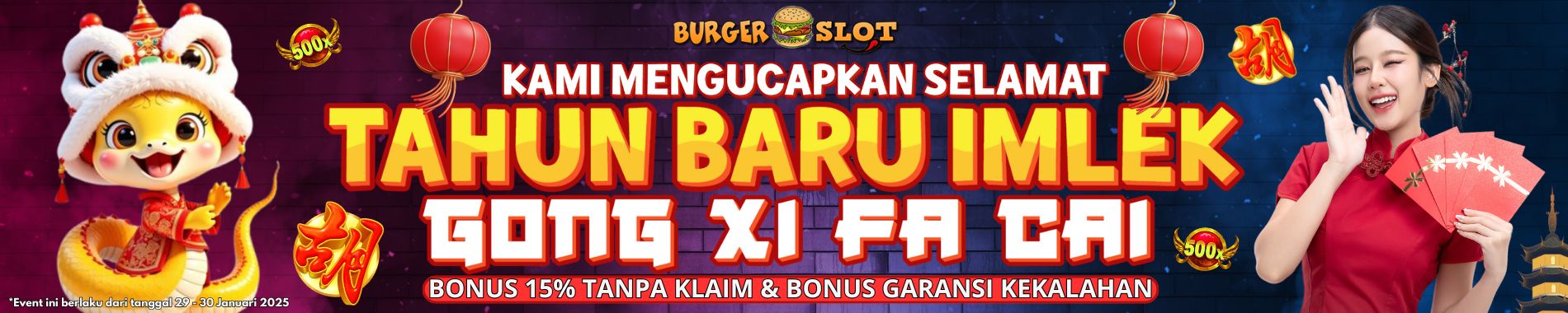 BONUS IMLEK BURGERSLOT